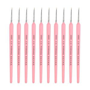 WeiZhuang Hook Line Pen Malerei Handgemaltes Aquarell Wolf Mint Hook Line Pen Malerei Strich Dünne Linie Pinsel