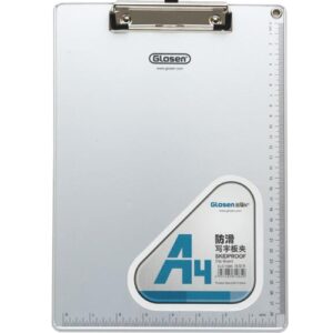 A4 Aluminium Zwischenablage Schreibblock Ordner Schulbüro Schreibwaren, Größe: 31,5 x 22,5 cm