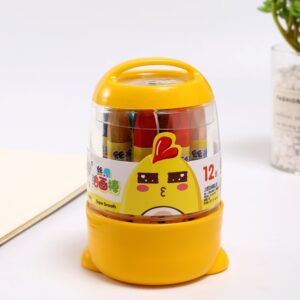 3-teiliges Ölpastellfass, 12 Farben, 18 Farben, 24 Farben, 36 Farben, Zeichenset für Kinder, waschbare Buntstifte