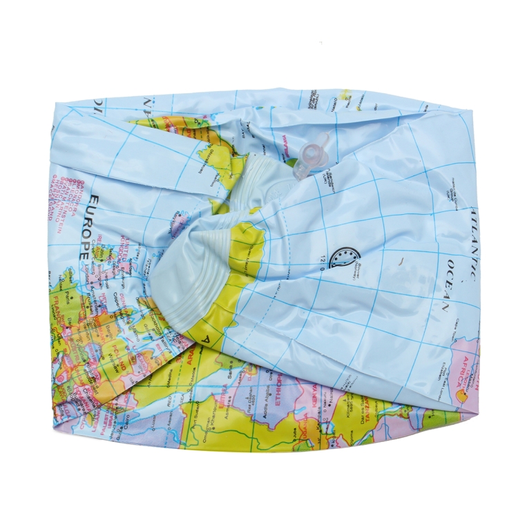 Aufblasbarer Globus Welt Erde Ozean Karte Ball Geographie Lernen Kinder Pädagogischer Strandball, Größe: 30cm – Bild 4