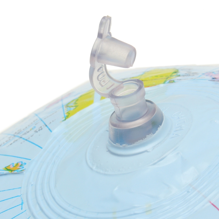 Aufblasbarer Globus Welt Erde Ozean Karte Ball Geographie Lernen Kinder Pädagogischer Strandball, Größe: 30cm – Bild 6