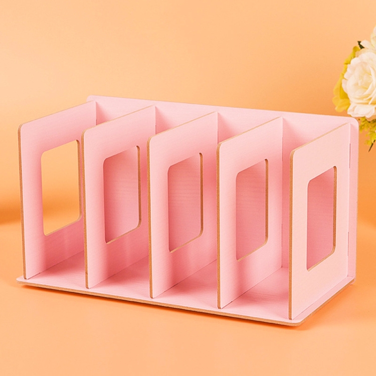 Cd01 Home Multifunktionale Aufbewahrung DIY Kreatives CD-Regal Holz DVD-Regal Studenten-Bücherregal