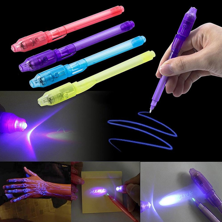 10 Stück kreative magische UV-Licht-unsichtbare Tintenstift-Markierungsstifte – Bild 9