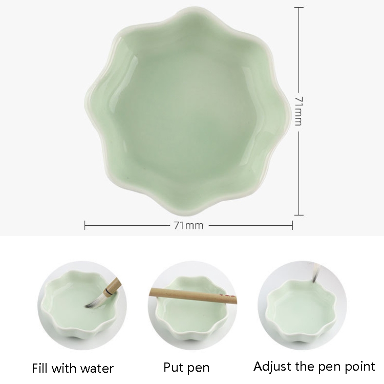 Schreibpinsel, Wasser-Kalligraphie-Übungsset, Wasser-Schreibbrett, wiederverwendbares Wasser-Schreibtuch – Bild 6