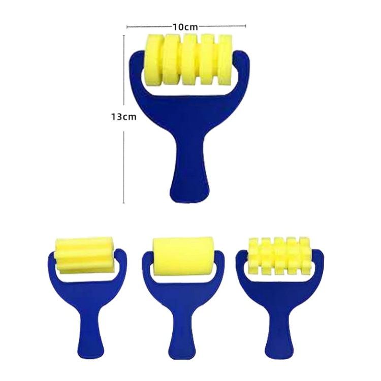 31 in 1 Malerei Schwamm Dichtung Früherziehung Kunst Graffiti Zubehör für Kinder – Bild 6