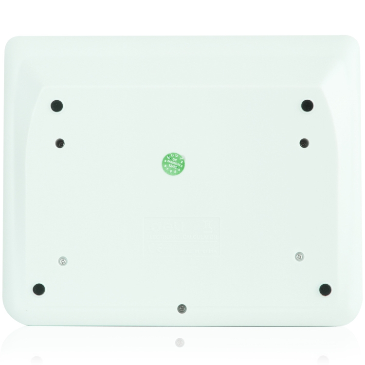 Deli 2135 Computer-Tastatur-Rechner, Großtasten-Bankbüro, Finanzbuchhaltung, Solarrechner – Bild 4