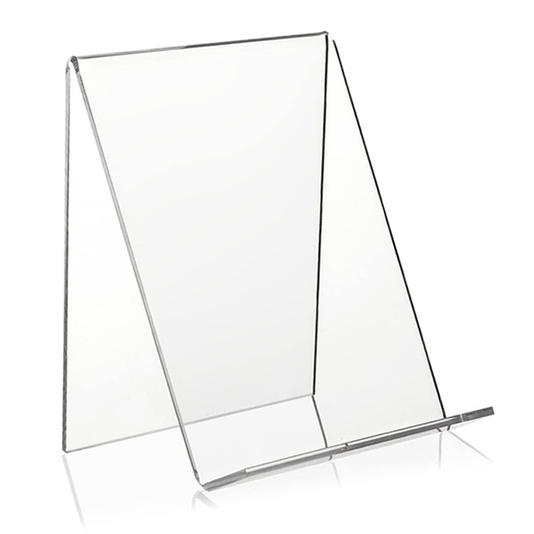 2 PCs Acryl -Anzeigeständer transparenter Buchregal Fotorahmenhalter – Bild 2