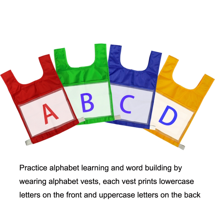 Sportweste, Spielnummer, Alphabet, Lehrweste – Bild 4