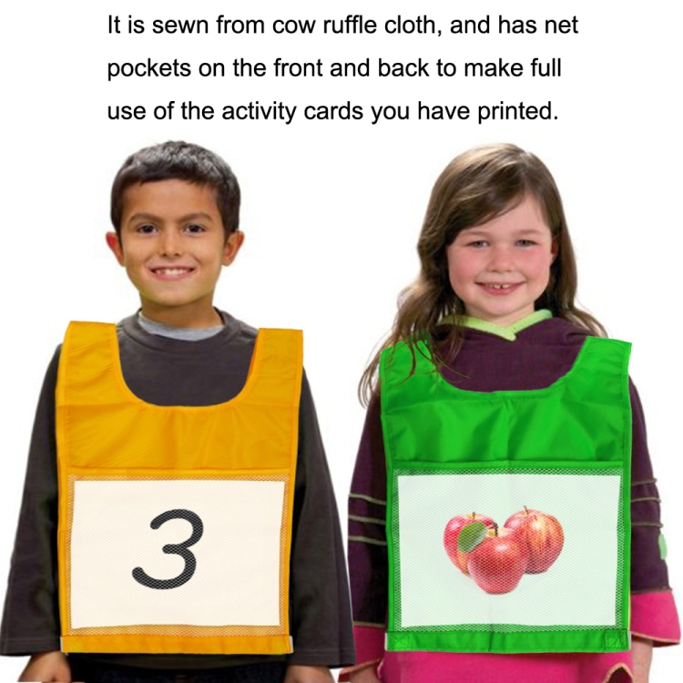 Sportweste, Spielnummer, Alphabet, Lehrweste – Bild 5