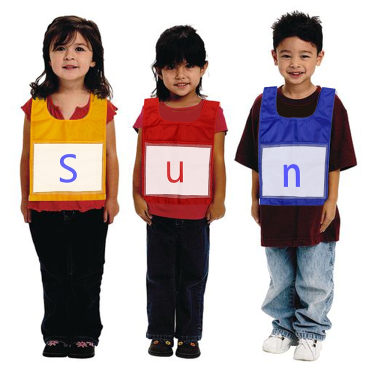 Sportweste, Spielnummer, Alphabet, Lehrweste – Bild 6