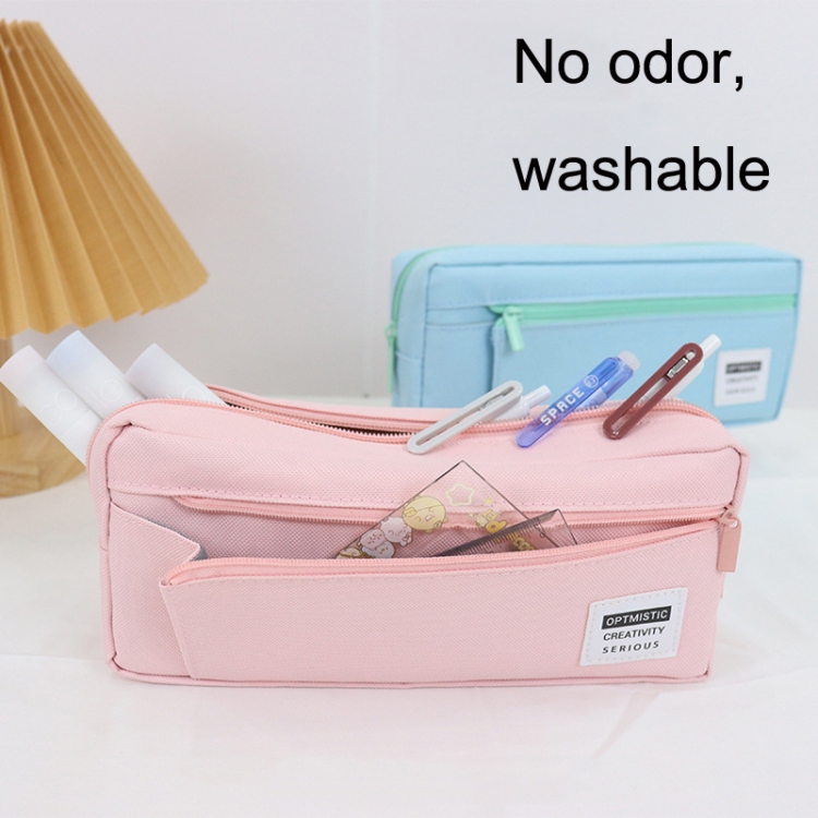 QH2012 Einfaches, multifunktionales, tragbares Federmäppchen mit großer Kapazität – Bild 3