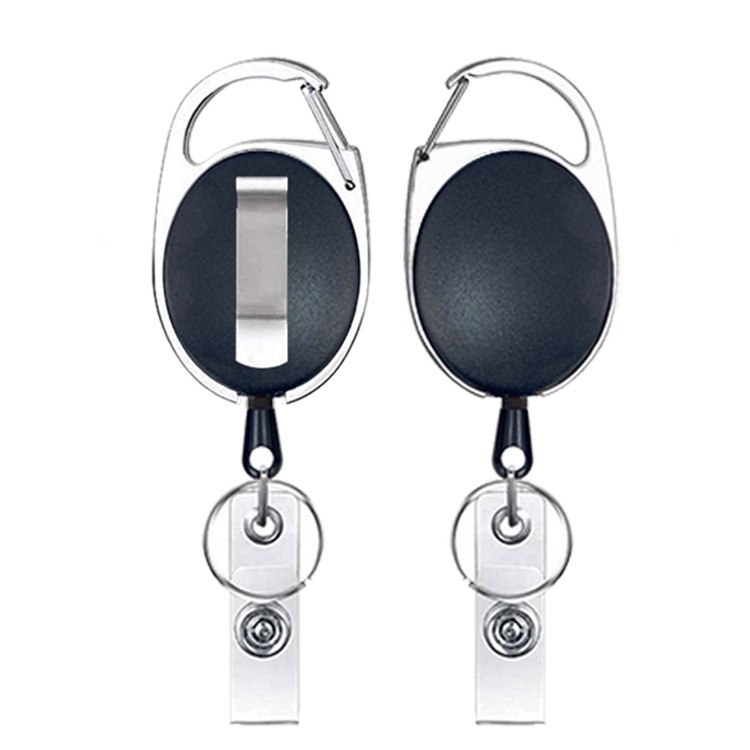 2 Stück multifunktionale, einziehbare, wasserdichte Kartenetui, Schlüsselanhänger, Ring, Kartenhülle – Bild 5