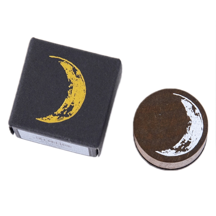 5 Stück Mondphasen-Serie, Handbuch, Dekoration, DIY-Holzstempel