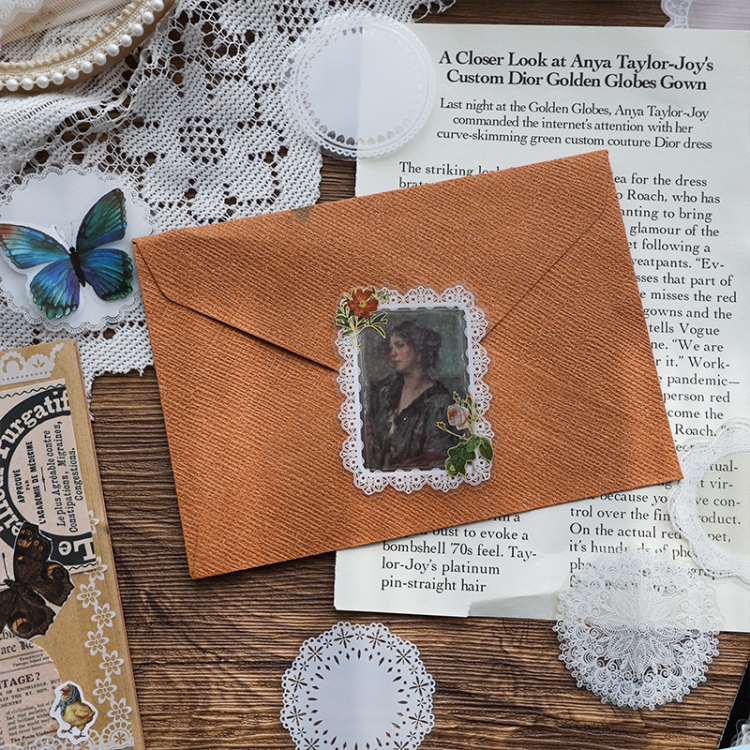 10 Sets Sonne, Mond, Sterne, Vintage-Spitze, Kinder-Handbuchmaterial – Bild 5