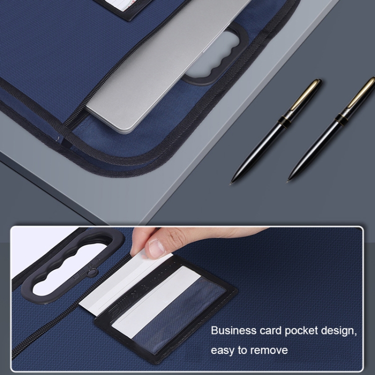 Multifunktionale Business-Aktentasche, Aktentasche aus Oxford-Stoff mit großem Fassungsvermögen – Bild 5