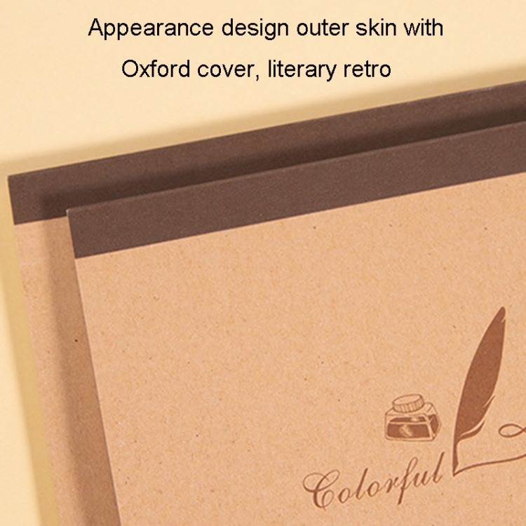 Leeres Kraft-Skizzenbuch 18K/32K/64 Doodle-Notizbuch – Bild 4