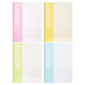 Deli 7688 Notizbuch mit Spiralbindung, A4, 60 Seiten, Live Page Office Business-Notizblock