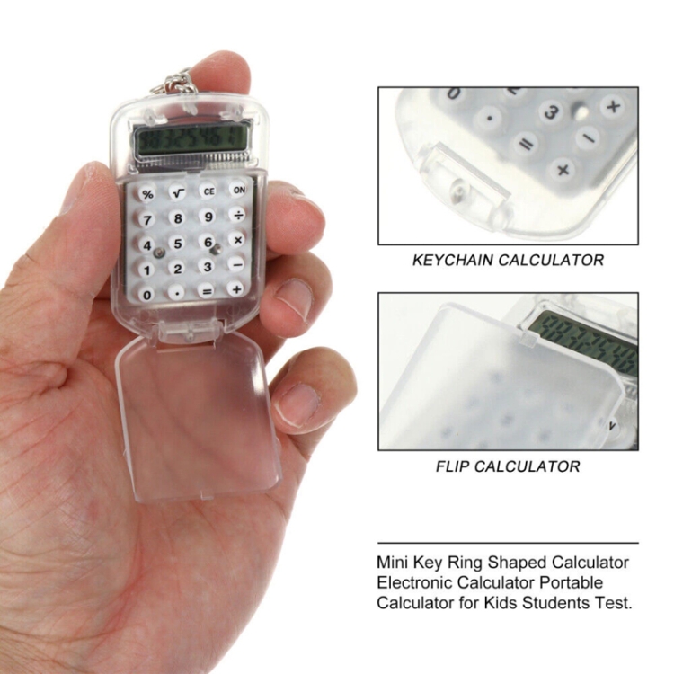 Tragbarer Mini-Rechner mit Klappdeckel für Studenten und Prüfungen – Bild 3