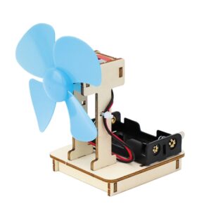 Kinder DIY selbst gemachter elektrischer Ventilator Wissenschaft kleine Erfindung Spaß Physik Schaltung Experiment Material Kit