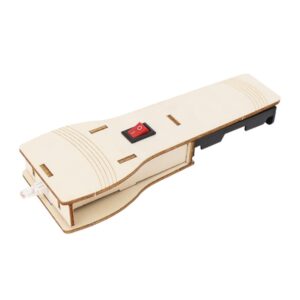 DIY Hausgemachte Taschenlampe Holz handgefertigte Spielzeug Material Kit Schöpfer Klassenzimmer experimentelle Ausrüstung