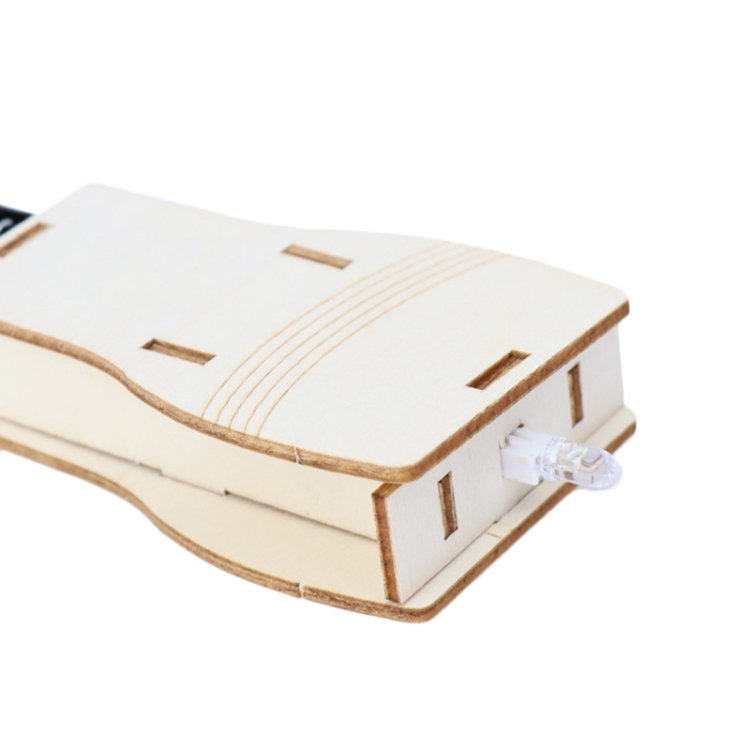 DIY Hausgemachte Taschenlampe Holz handgefertigte Spielzeug Material Kit Schöpfer Klassenzimmer experimentelle Ausrüstung – Bild 6