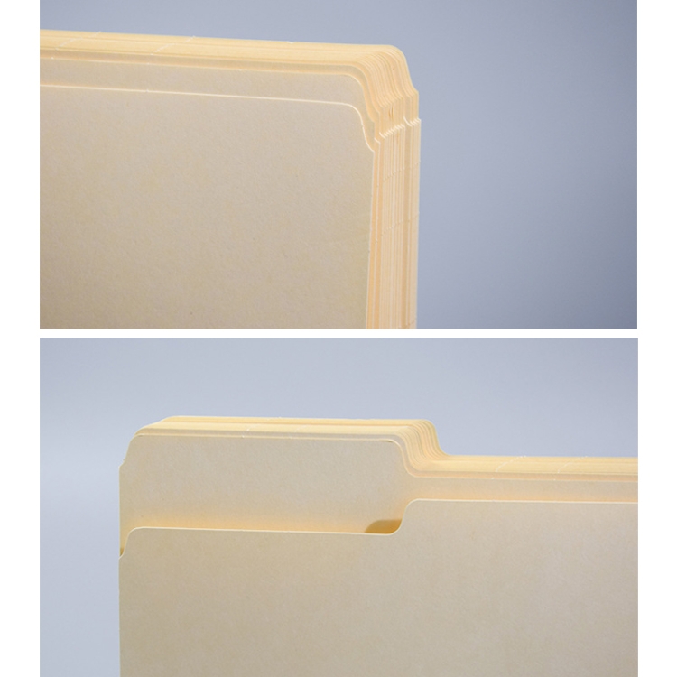 100 Blatt/Box Aktenordner im Briefformat, Manila-Ordner mit 1/3-Schnittlasche – Bild 6