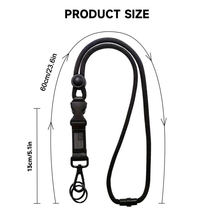 Strapazierfähiges Schlüsselband mit Schnalle für Ausweise, Studenten, Lehrer und Ärzte – Bild 3