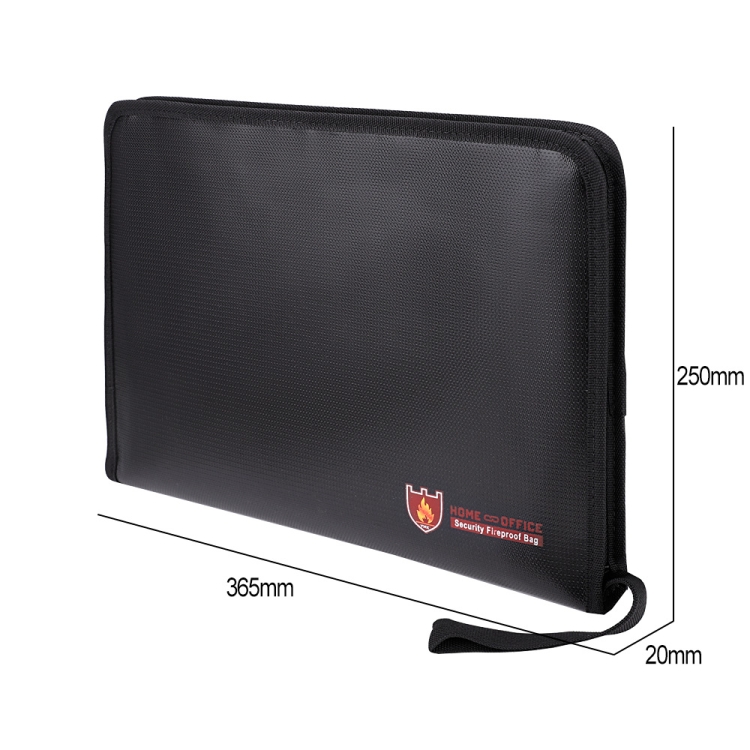 Feuerfester, wasserdichter Akkordeon-Aktenbeutel, Dokumenten-Organizer mit 13 Taschen, Größe A4 – Bild 6