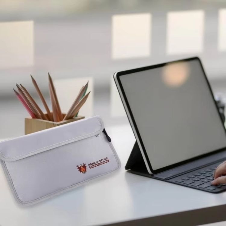 Doppelreißverschlusstaschen Feuerfeste Dokumententasche Wertsachenaufbewahrungstasche – Bild 5