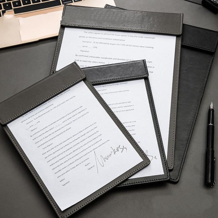 Deli 64506 A4 PU Magnetic Clipboard Writing Board File Folder for Office, Hotel, Meetings, Signing Documents – Bild 2