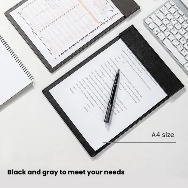 Deli 64506 A4 PU Magnetic Clipboard Writing Board File Folder for Office, Hotel, Meetings, Signing Documents – Bild 3