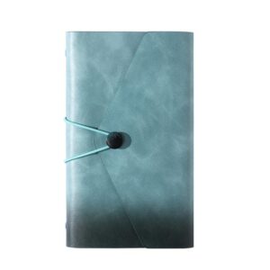 A6 Traveler Notebook Refillable Journal Vintage PU Leather 160 Pages Pocket Diary For Bullet Journaling & Travel