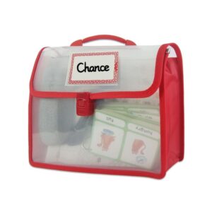 Children Book Bag Transparent Document Bag