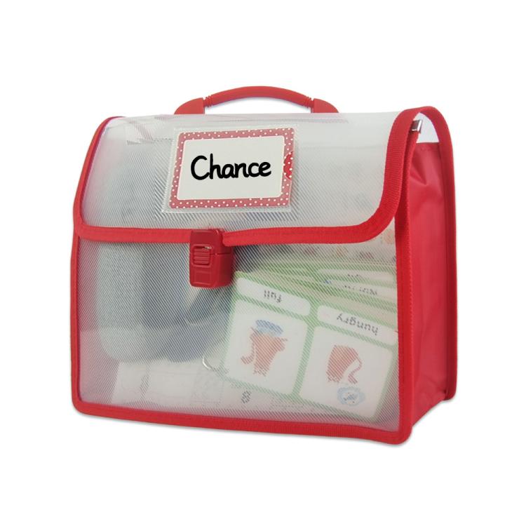 Children Book Bag Transparent Document Bag