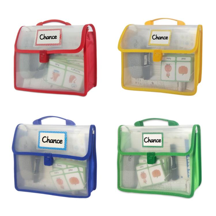 Children Book Bag Transparent Document Bag – Bild 2