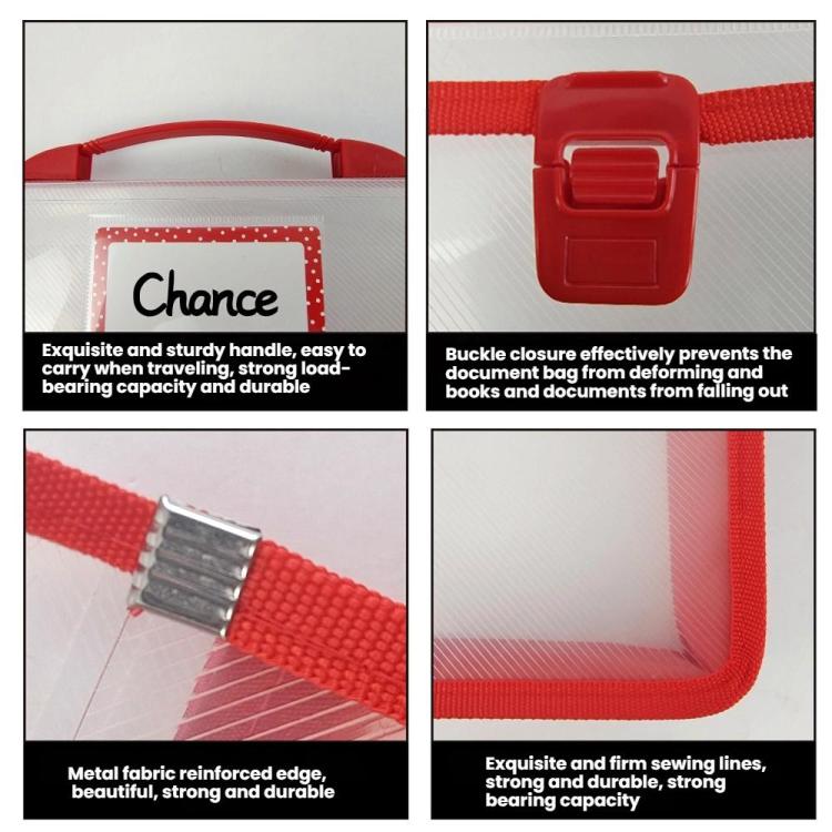 Children Book Bag Transparent Document Bag – Bild 5