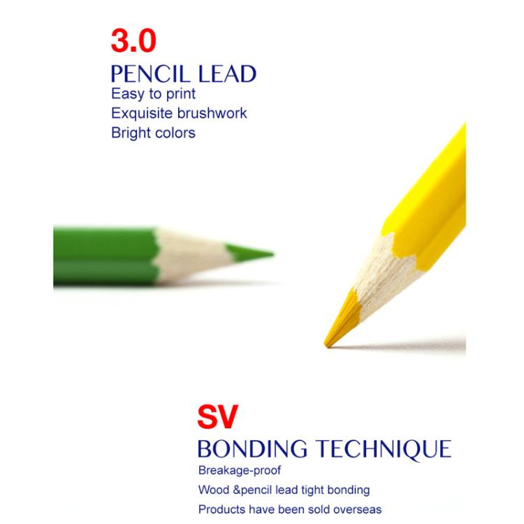 Oil-Based Colored Pencils Art Supplies Drawing Kit For Artists, Adults, Kids With English Packaging – Bild 5