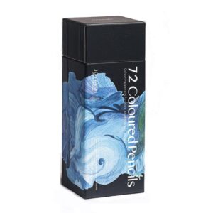 Ocean Theme Colored Pencils Set Art Supplies for Adults, Artists & Student with English Packaging