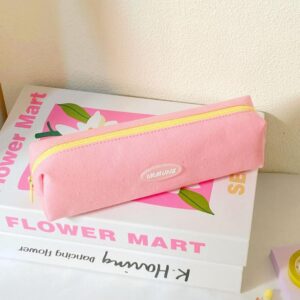 Large Capacity Square Stationery Box Simple Pen Pouch
