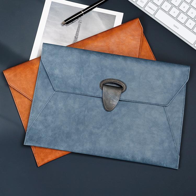 Leather A4 Document Holder Waterproof Business File Organizer, Fits 100 Sheets – Bild 3