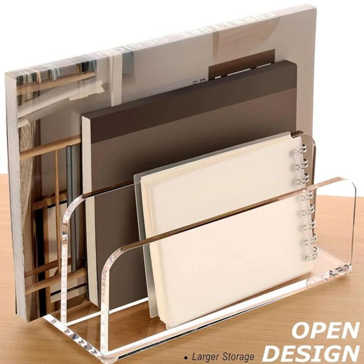 Acrylic Desk Organizer Box File Rack – Bild 3