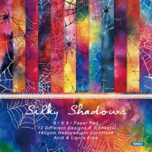 R2547 6 Zoll 24 Blatt DIY Fotoalbum Journal Scrapbook Papier Einseitig gemustertes Hintergrundpapier