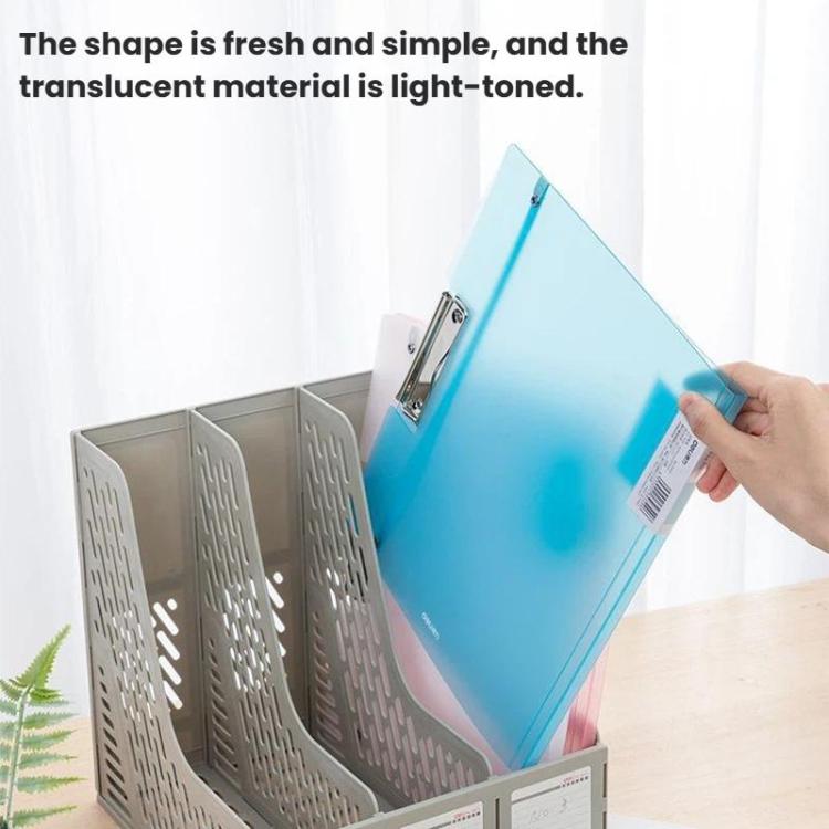 Deli 72551 Test Paper Classification Folder A3 File Folder File Flat Clip – Bild 8